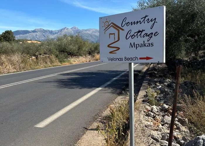 Dom wakacyjny Velonas Mpakas Country ,steps To The Sea